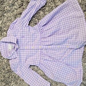 Purple Gingham Kids Dress by Ralph Lauren